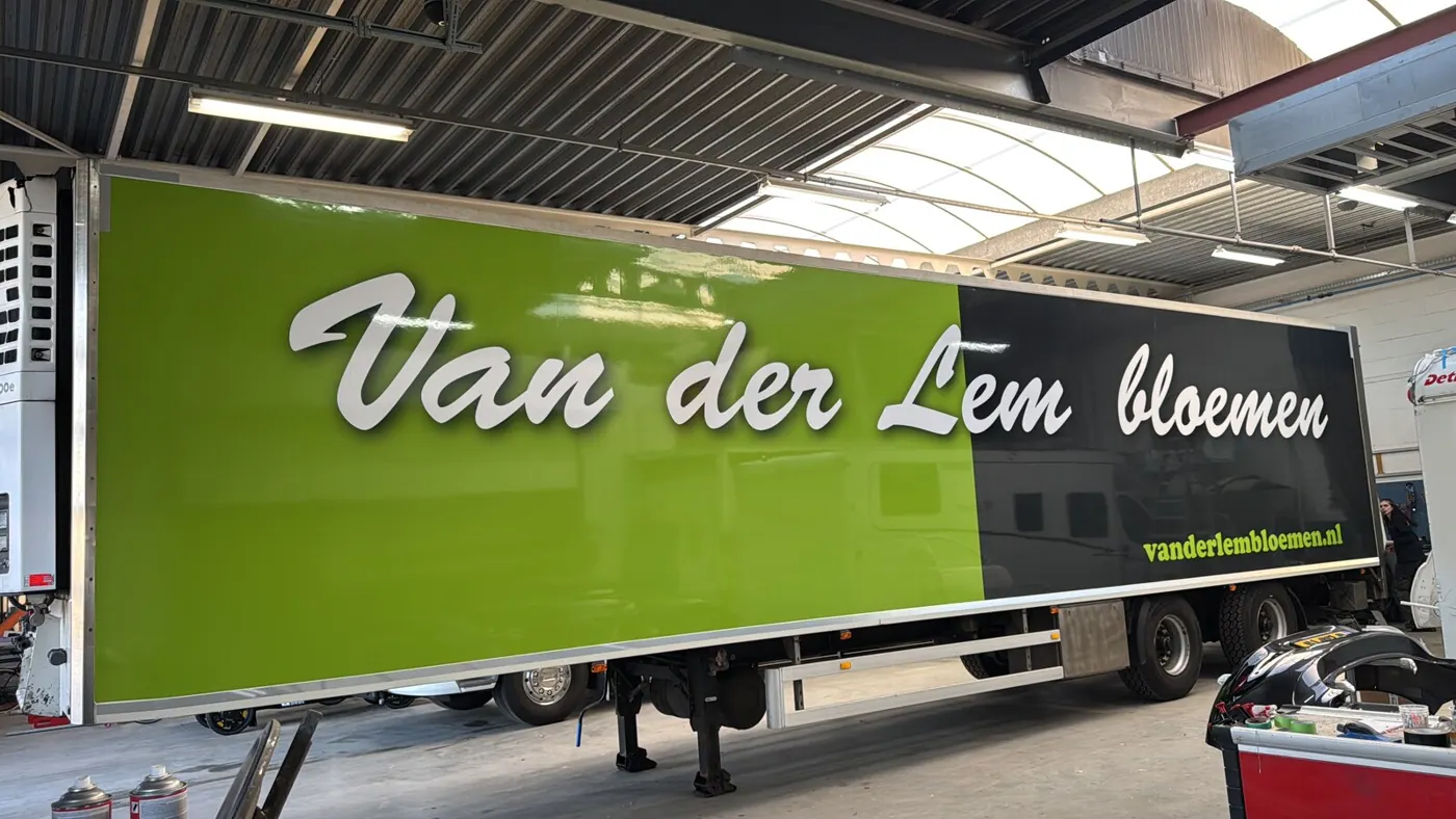 Van der Lem Bloemen — Trailerwrap